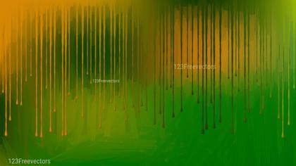 Dripping Gold and Green