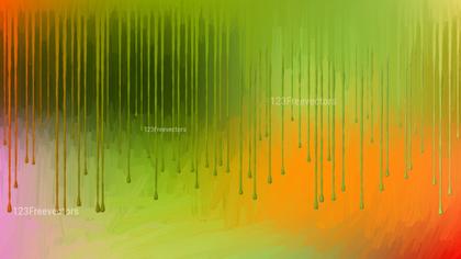 Dripping Paint Abstract