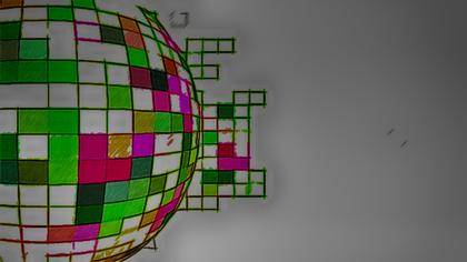 Abstract Disco Ball