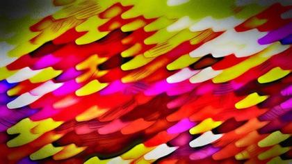 Abstract Feather Pattern