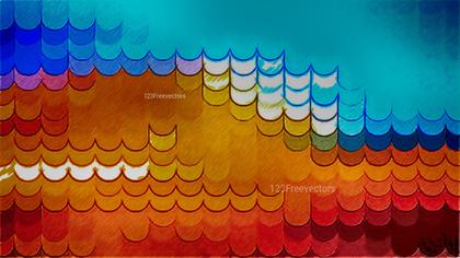Abstract Scalloped Pattern