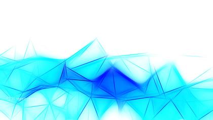 Abstract Blue Geometric Design