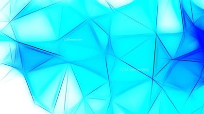 Abstract Blue Geometric Design