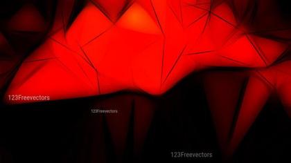 Abstract Red and Black Shapes