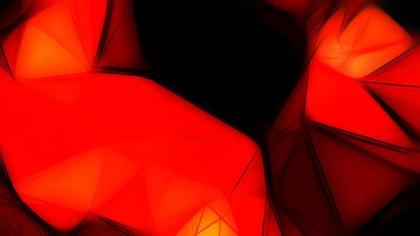 Abstract Red and Black Composition