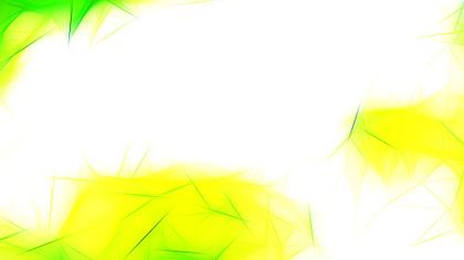 Abstract Green and Yellow Lines