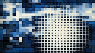 Abstract Square Pattern