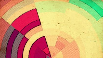 Colorful Halftone Arcs