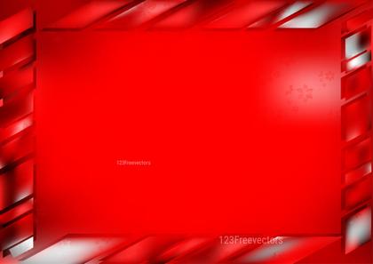 Red Floral Frame