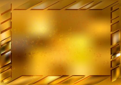 Golden Floral Frame