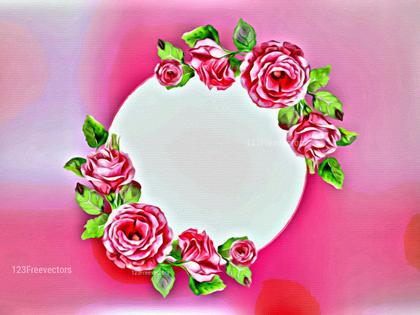 Rose Wreath Frame
