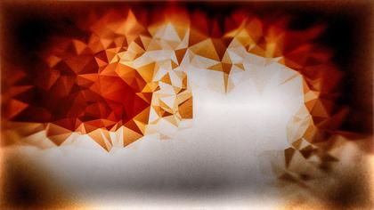 Abstract Brown And White Polygonal Background