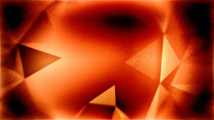 Geometric Shapes in Orange