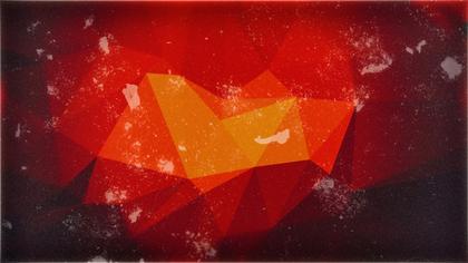 Geometric Red and Orange Composition
