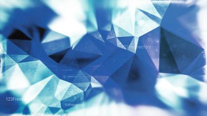 Abstract Blue Crystal