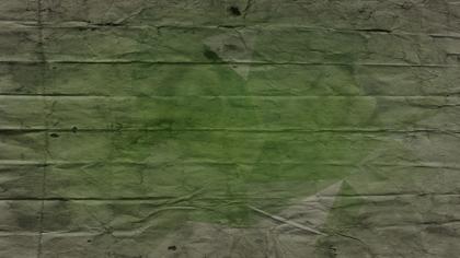 Crumpled Paper with Green Overlay