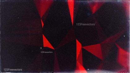 Abstract Red and Black Triangles