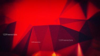 Geometric Red Abstract