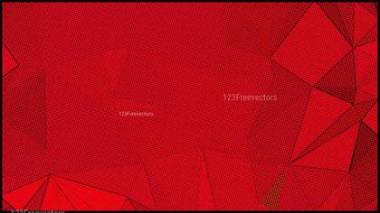Abstract Geometric Red Background