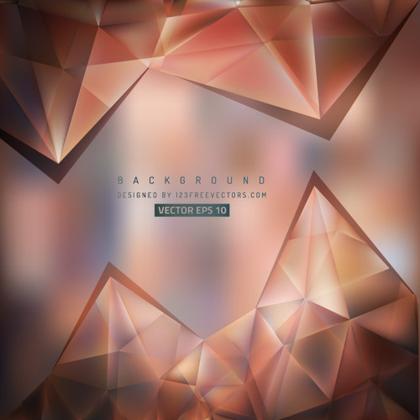 Geometric Triangle Background Template