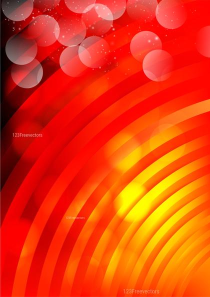 Red and Orange Abstract