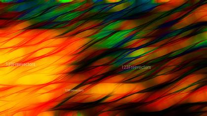 Abstract Wavy Color Lines