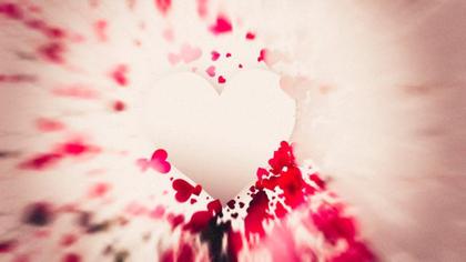 Heart-Shaped Abstract Background