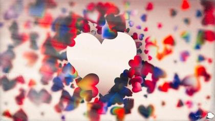 Heart Burst Background