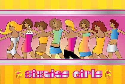 Sixties Girls Vectors