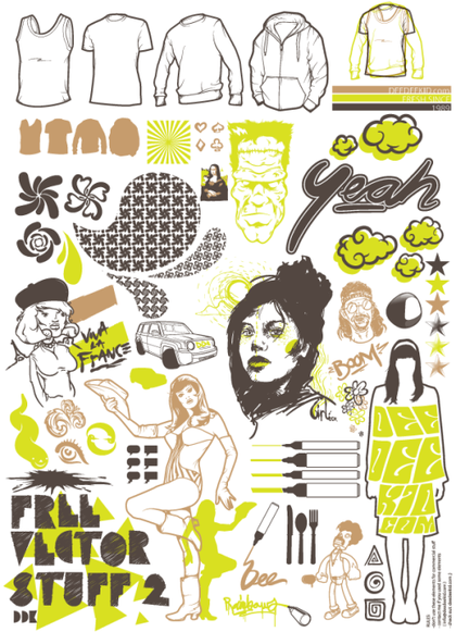 Free Vector Stuff Elements Pack