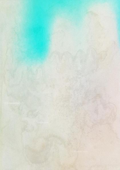 Turquoise Watercolor Background