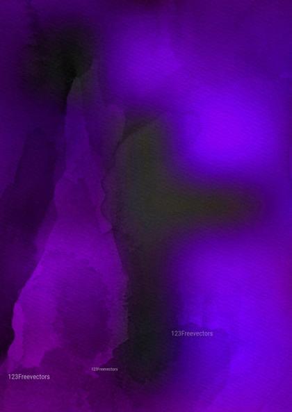 Purple and Black Abstract
