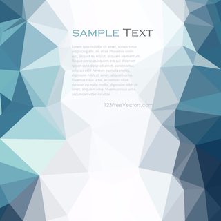 Dark Blue Geometric Polygon Background Free