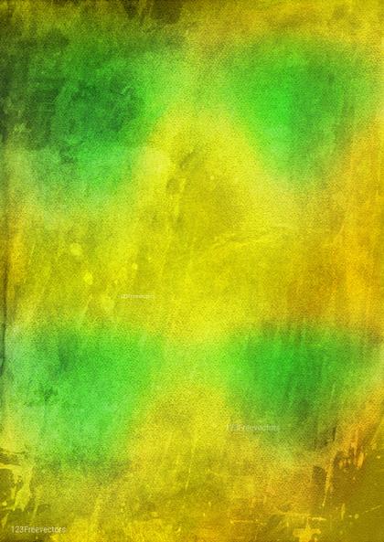 Green and Yellow Abstract Texture