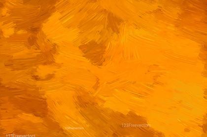 Orange Brushstrokes