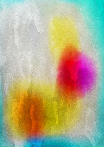 Abstract Watercolor Painting