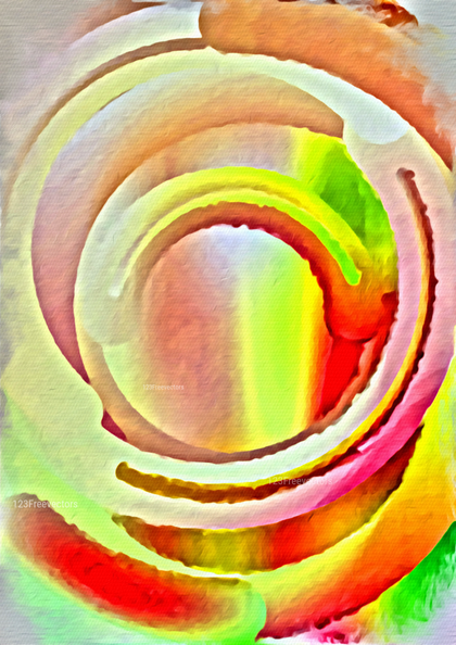 Swirling Abstract Composition