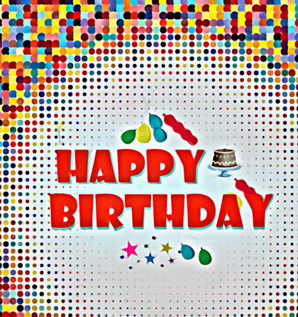 Happy Birthday Celebration