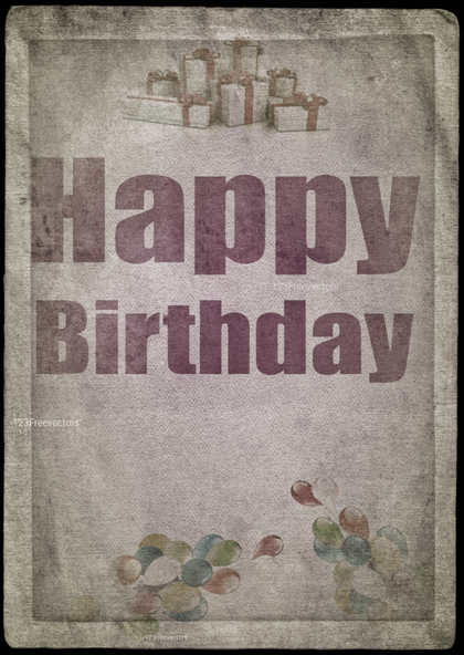 Happy Birthday Card