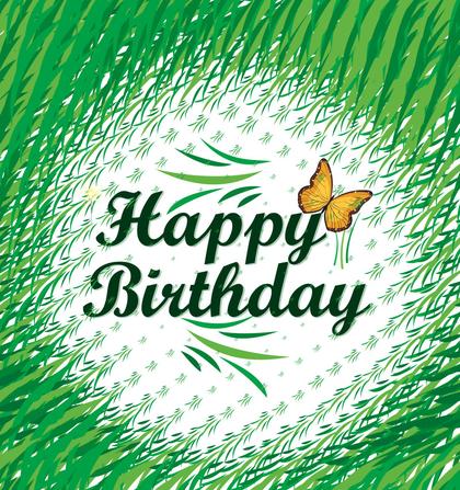 Happy Birthday Butterfly
