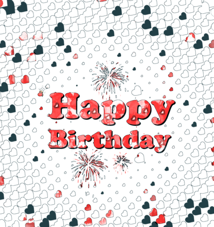 Happy Birthday Hearts