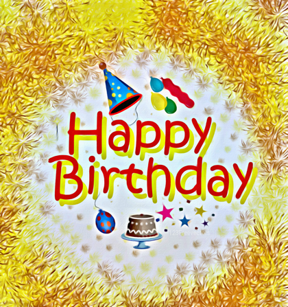 Happy Birthday Celebration