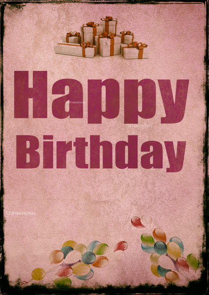 Happy Birthday Card