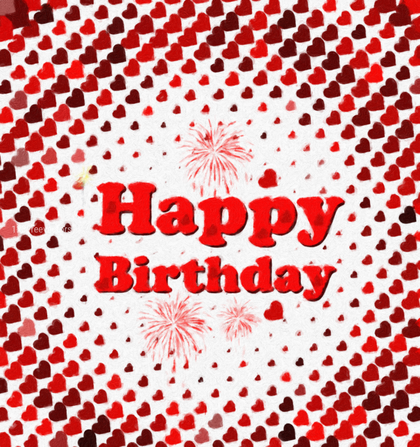 Happy Birthday Hearts