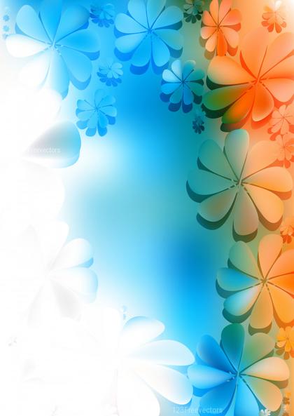 Floral Gradient Background