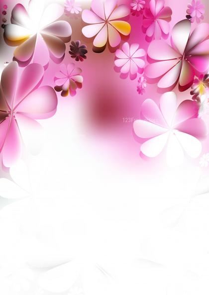 Pink Floral Abstract