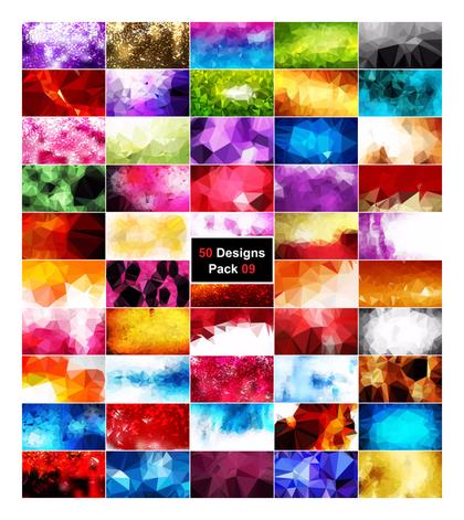 Pack 09 of Abstract Geometric Designs