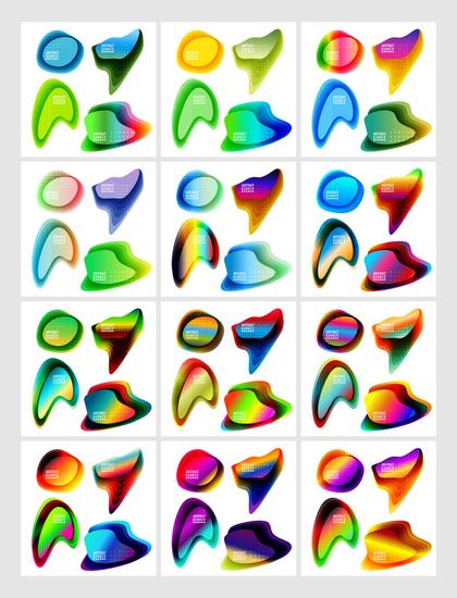Abstract Banner Collection