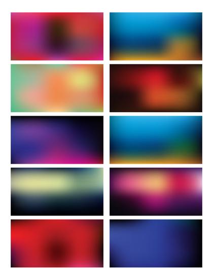 Colorful Blurry Gradients