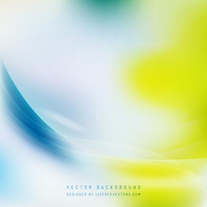 Abstract Light Color Wave Background Design